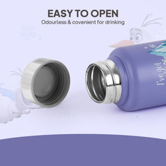 Vortex Kids Steel Water Bottle 3D Design, 720 ml Elsa / 720 ml