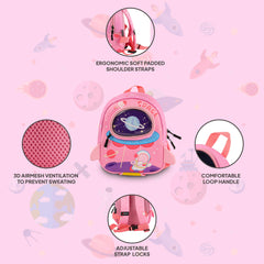 Kids Space Pink Backpack Space Pink