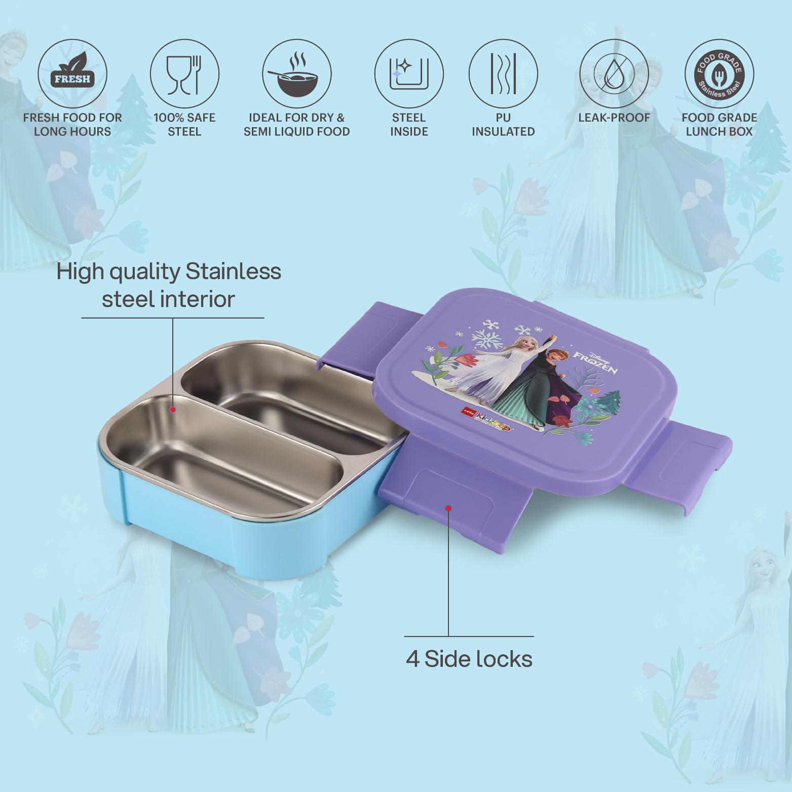 Cosmos Kids Bento Tiffin 3D Design, 650 ml Frosted Fun / 650 ml