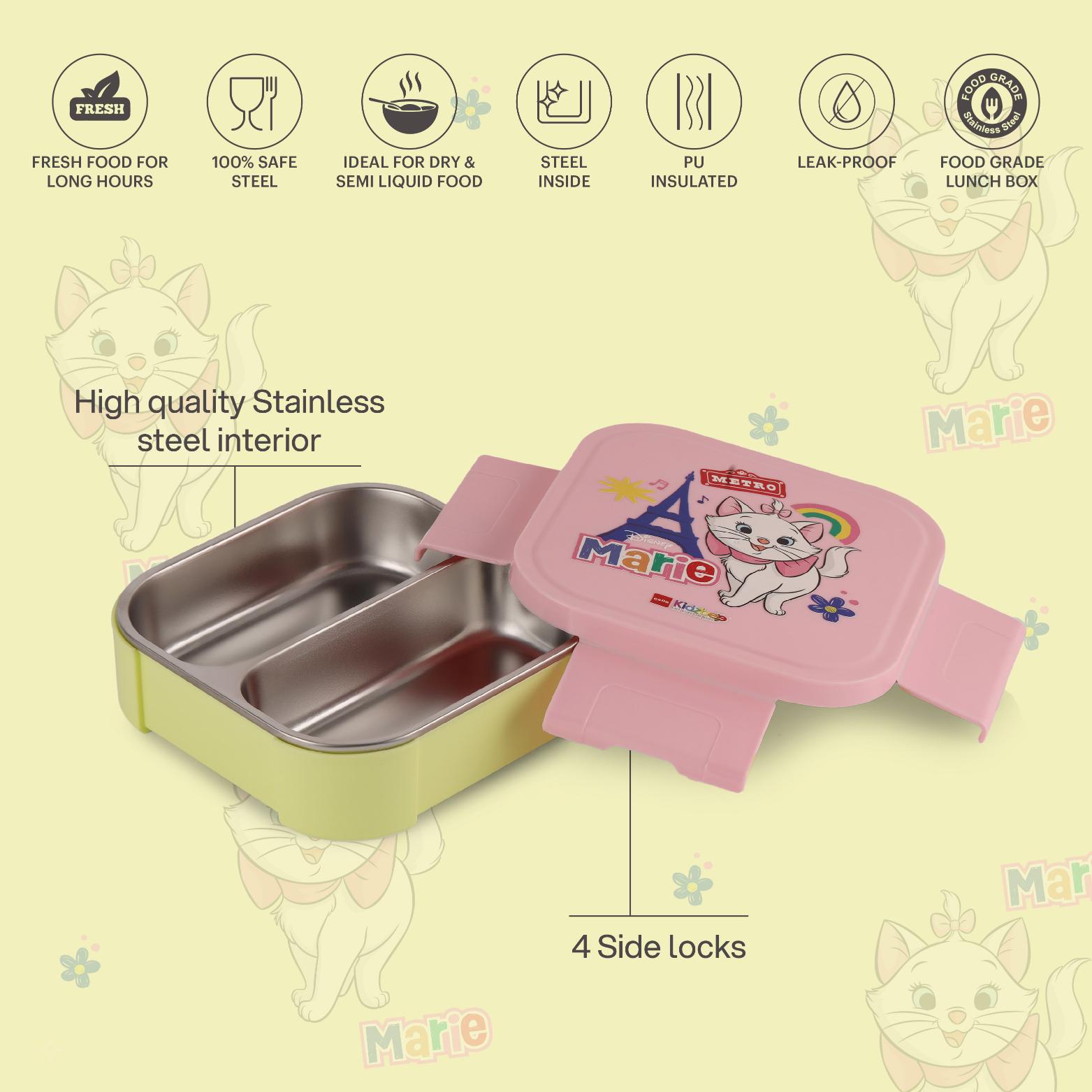 Cosmos Kids Bento Tiffin 3D Design, 650 ml Marie Cat / 650 ml