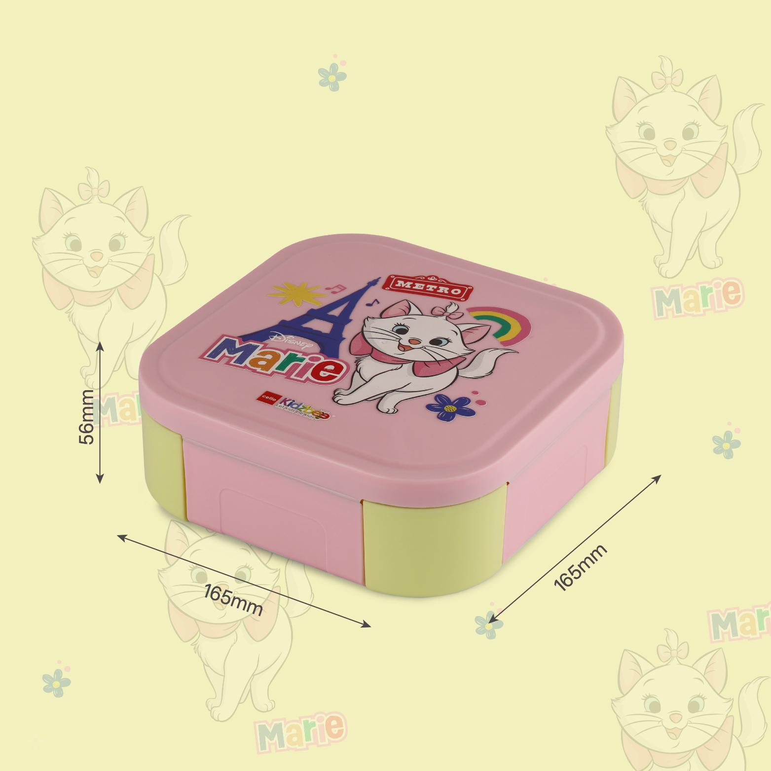 Cosmos Kids Bento Tiffin 3D Design, 650 ml Marie Cat / 650 ml