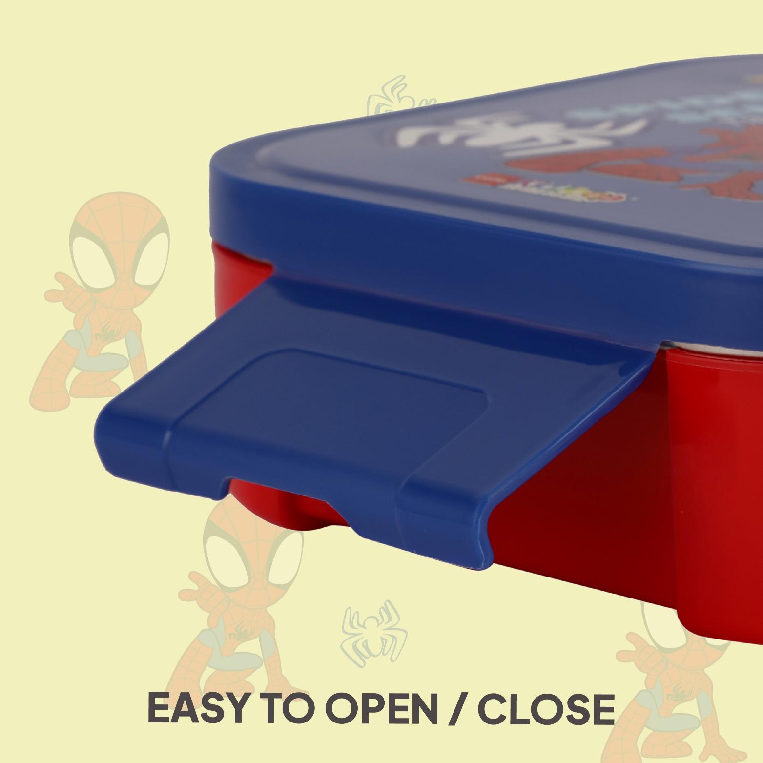 Cosmos Kids Bento Tiffin 3D Design, 650 ml Web Warrior / 650 ml