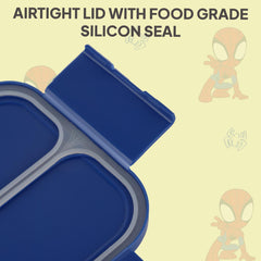 Cosmos Kids Bento Tiffin 3D Design, 650 ml Web Warrior / 650 ml