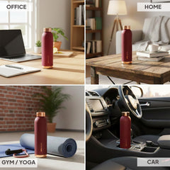 Evita Copper Gifts, Set of 3 Red