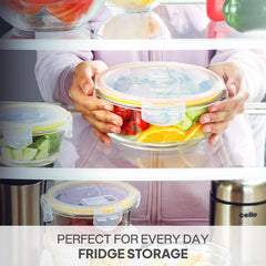 Fit & Fresh Royale Glass Container 2 Pcs / Round