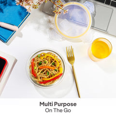 Fit & Fresh Royale Glass Container 2 Pcs / Round