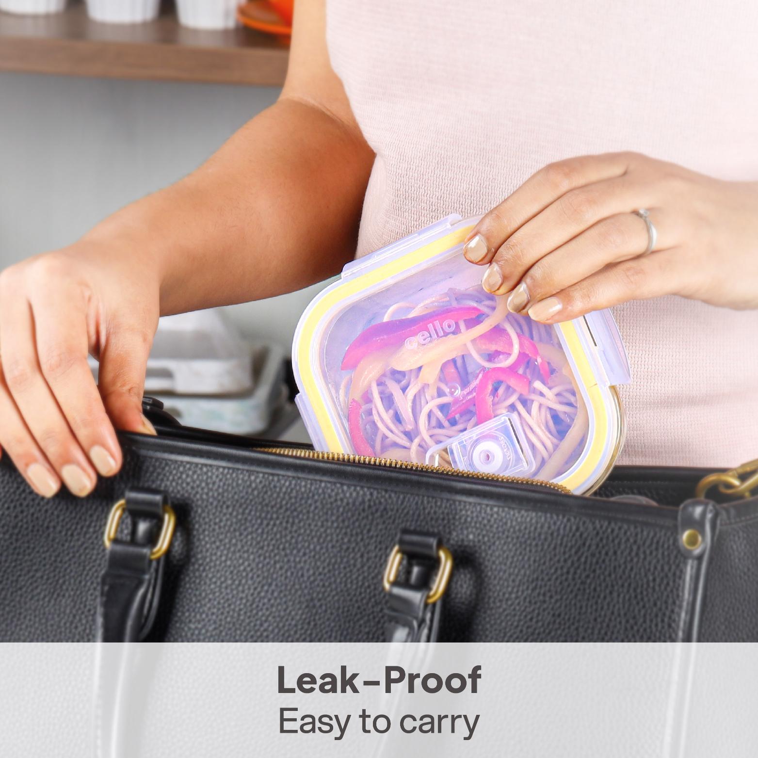 Fit & Fresh Royale Glass Container 3 Pcs / Square