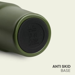 Quench Go Insulated Travel Tumbler with Lid and Straw Green / 600ml