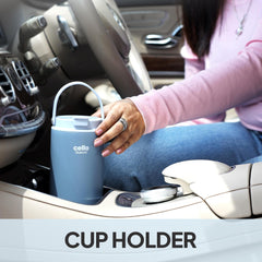 Quench Go Insulated Travel Tumbler with Lid and Straw Grey / 850ml