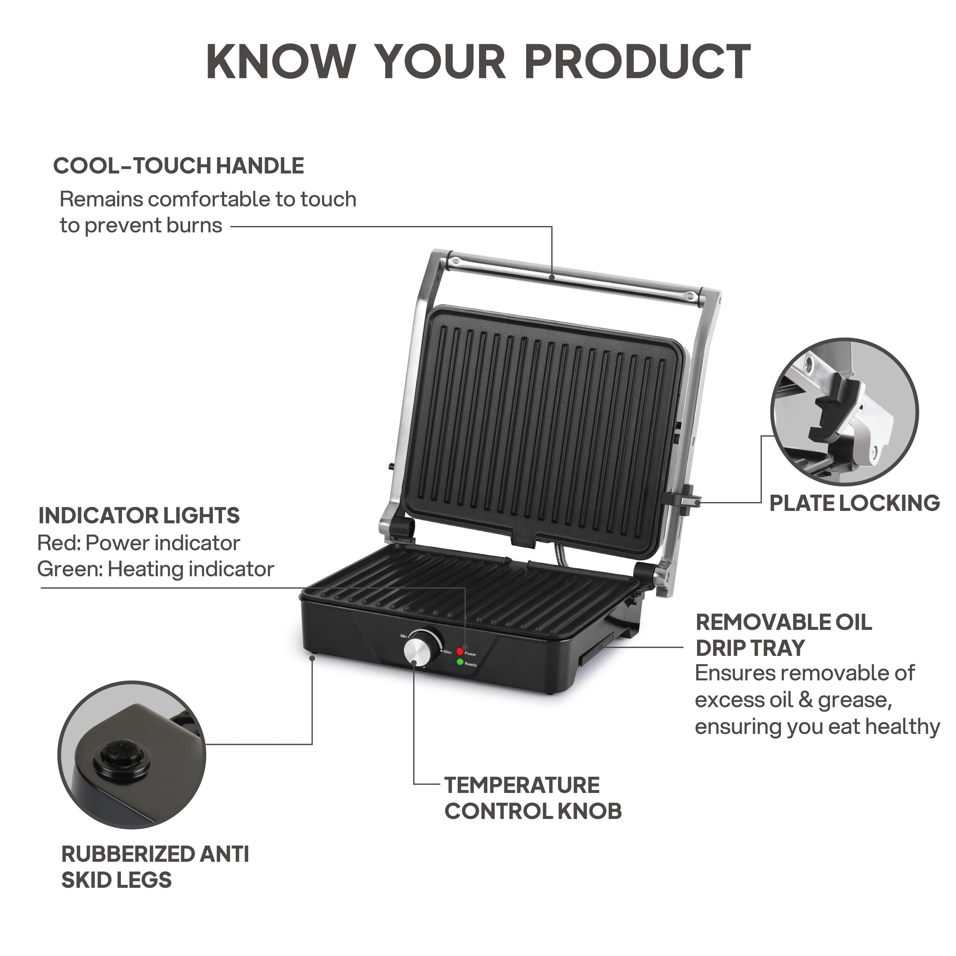 Sandwich Maker - Super Club 1000 Jumbo Jumbo