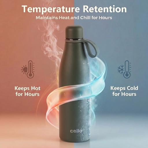 Duro Oxy 900ml Flask Military Green / 900ml
