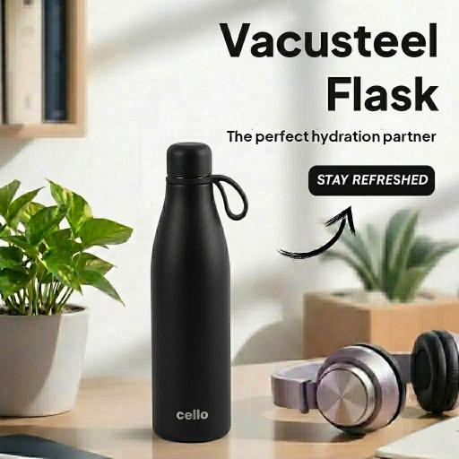 Duro Oxy 900ml Flask Black / 900ml