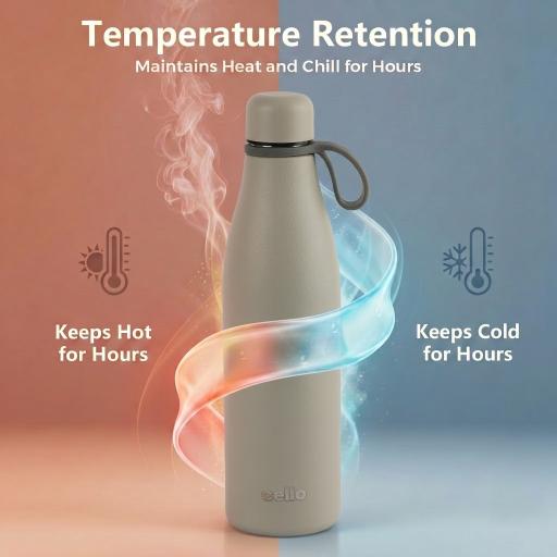 Duro Oxy 900ml Flask Grey / 900ml