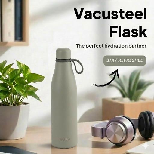 Duro Oxy 900ml Flask Grey / 900ml
