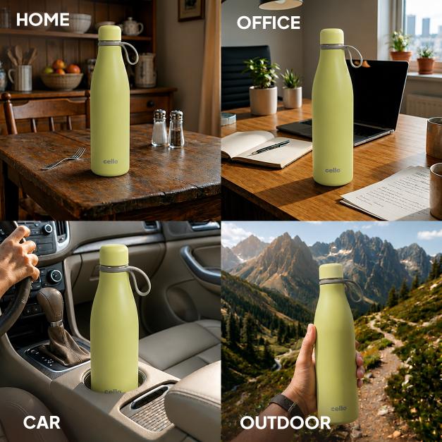 Duro Oxy 900ml Flask Lemon Green / 900ml