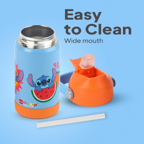 Gen Alpha Kids Flask Stitch Orange