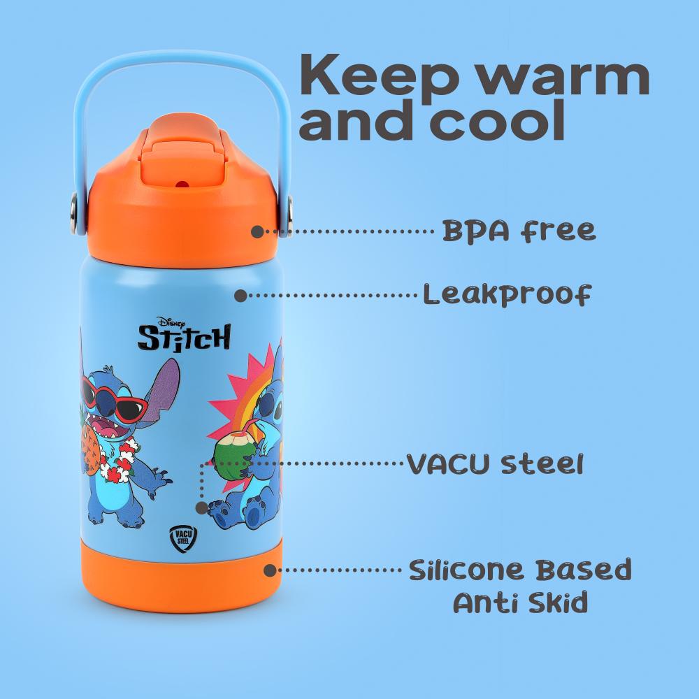 Gen Alpha Kids Flask Stitch Orange