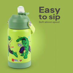 Gen Alpha Kids Flask Hulk
