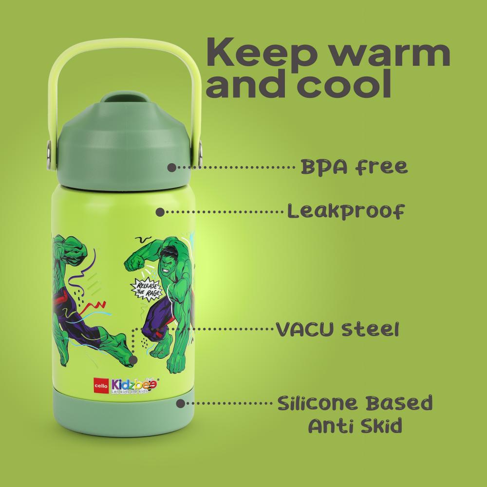 Gen Alpha Kids Flask Hulk