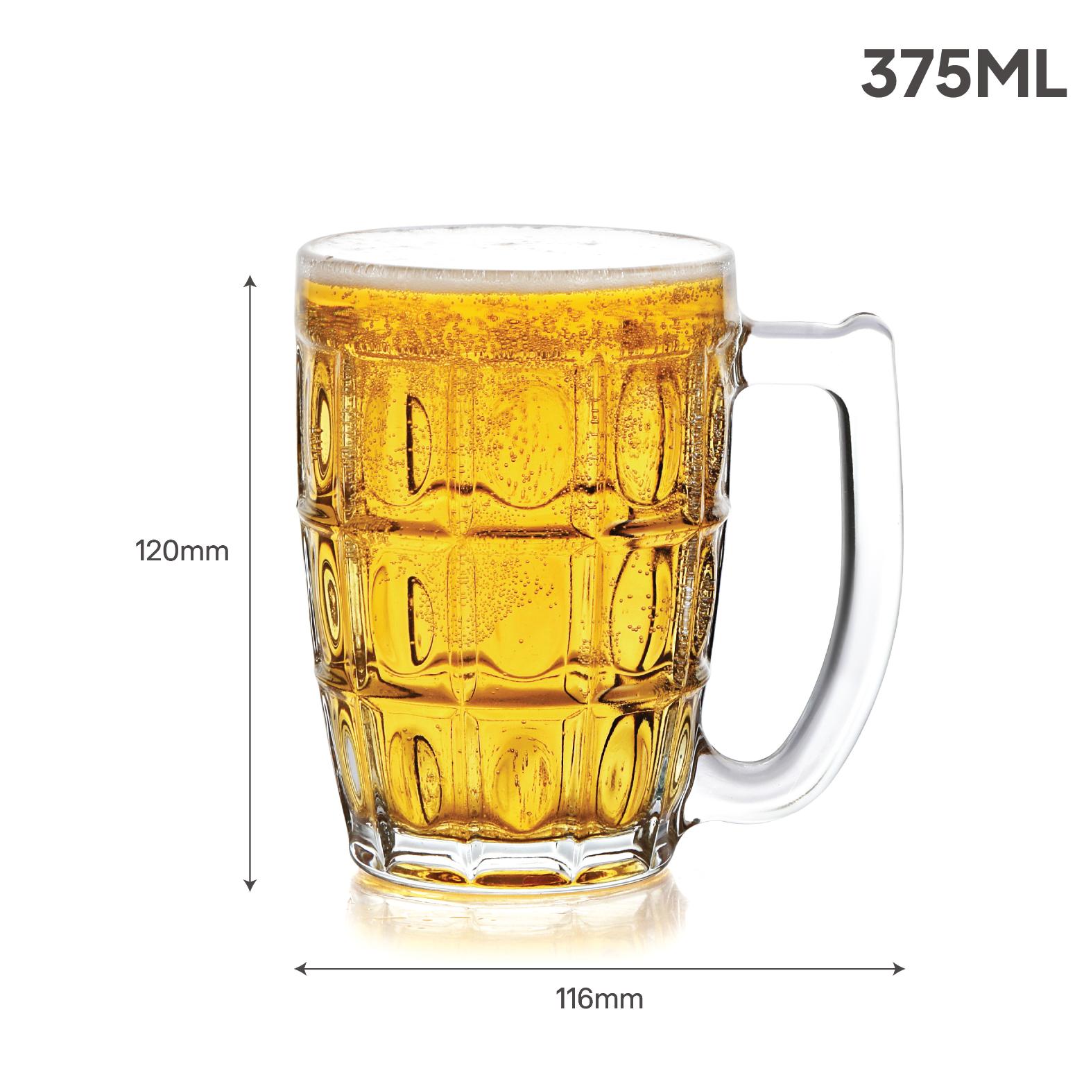 Executive 400 ml Beer Mug 2 Pcs Set 2 Pcs