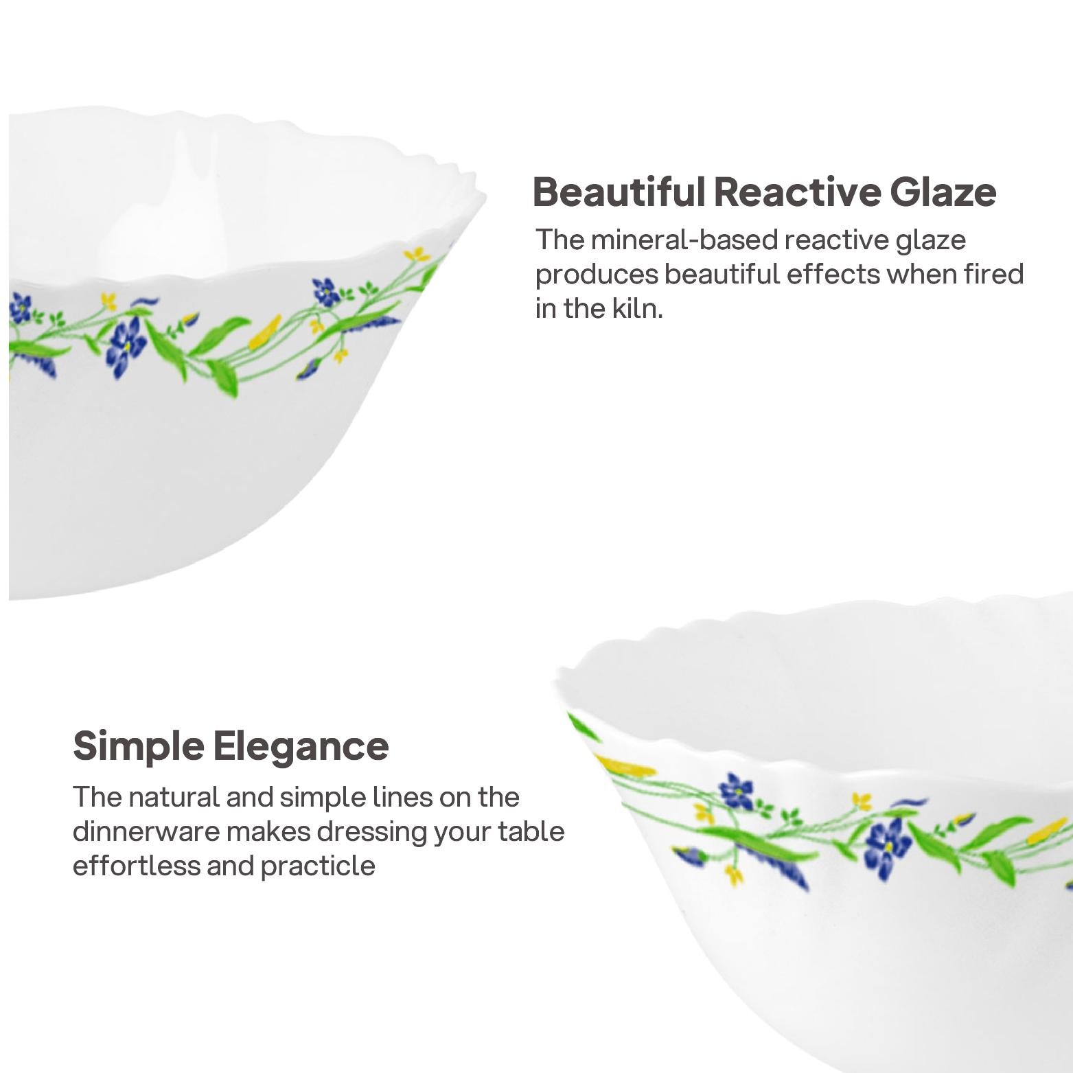 Imperial Dessert Set 7pc- Amazon Creeper 7 Pcs