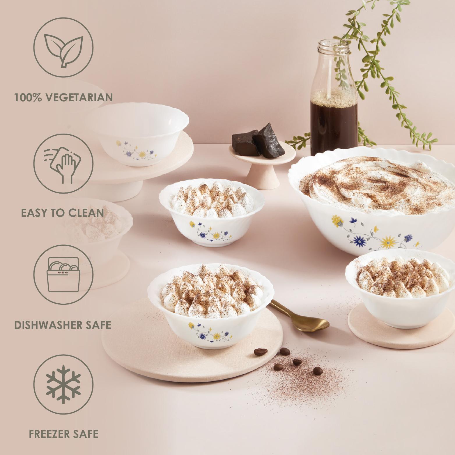 Imperial Dessert Set 5pc - Blomig Daisy 5 Pcs