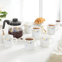 Dazzle Coffee Set 7pc - Blooming Daisy 7 Pcs