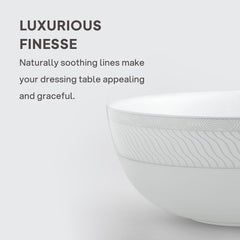 Feather Plus Opalware Dinner Set, Grace 27 Pcs