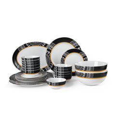 Amaze Plus Opalware Dinner Set, Amaze 27 Pcs