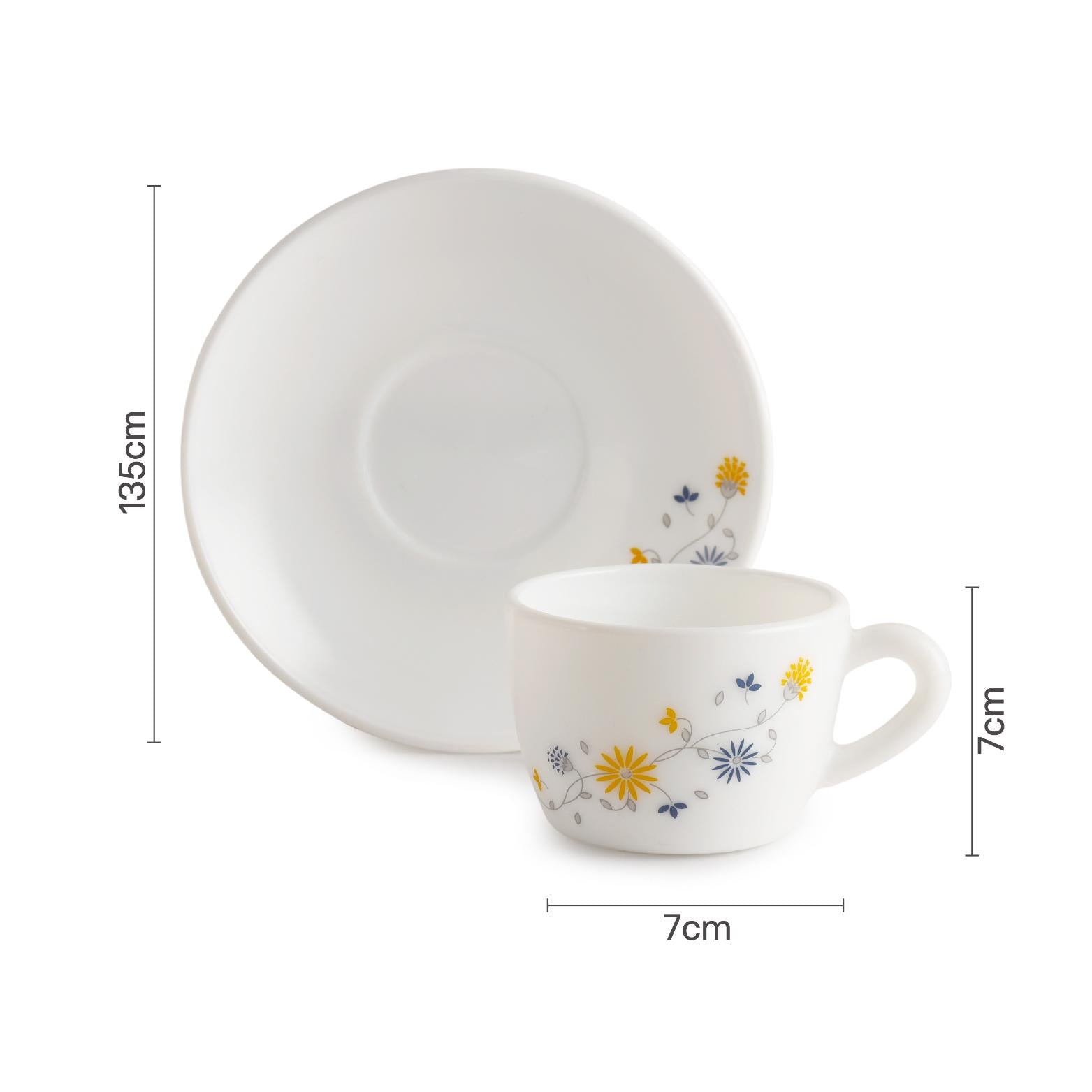 Dazzle Tea Set 15 pc - Blooming Daisy 15 Pcs