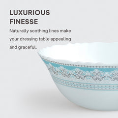 Imperial Plus Opalware Dinner Set, Celeste 27 Pcs