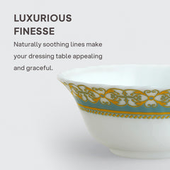 Imperial Plus Opalware Dinner Set, Morris 27 Pcs