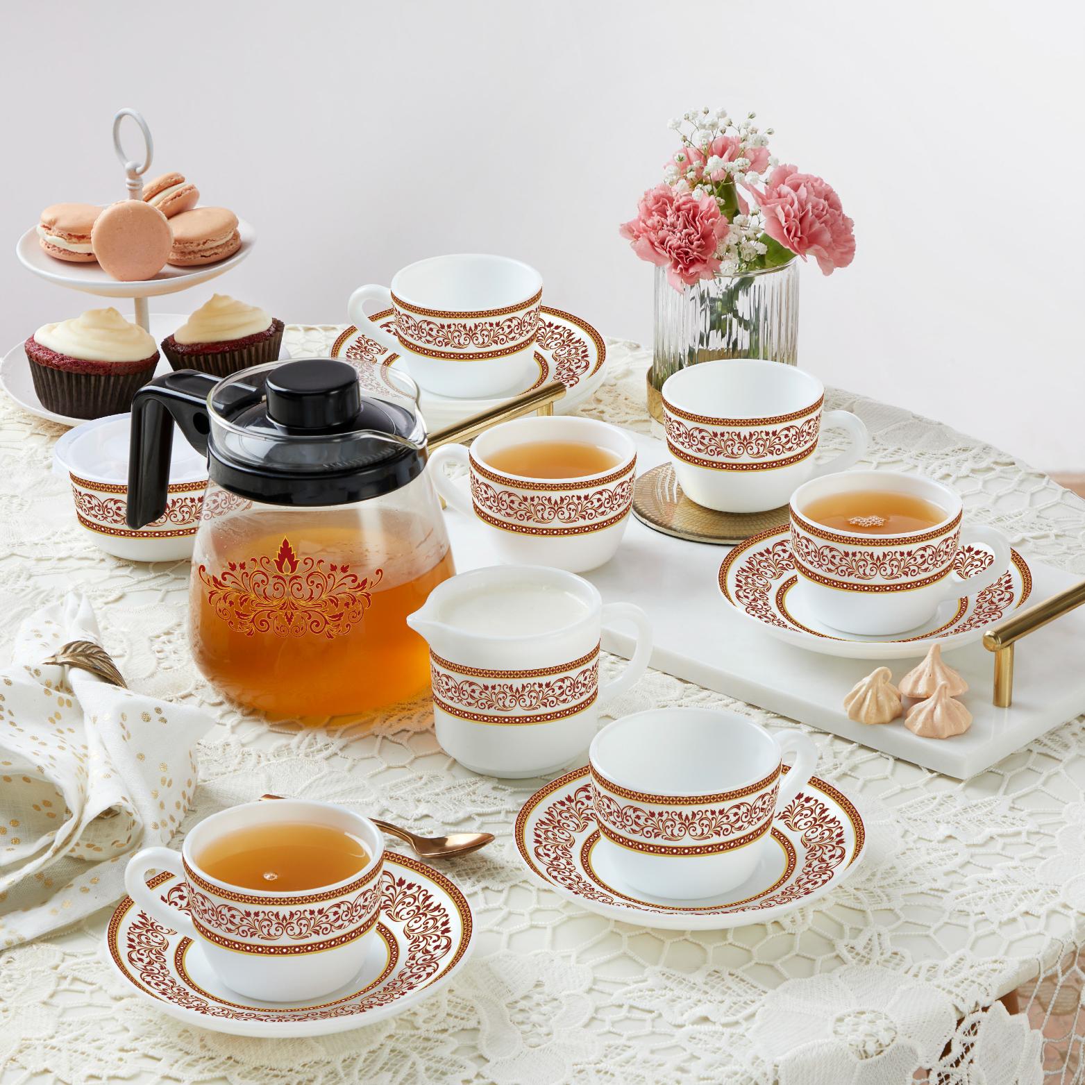 Solitaire Tea Set 15pc - Rosso 15 Pcs