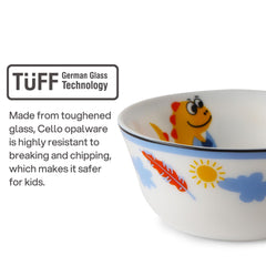 Kids Opal Dinner Set, 7 Pieces Fossil Friends / 7Pcs