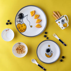 Kids Opal Dinner Set, 7 Pieces Moon Mates / 7Pcs