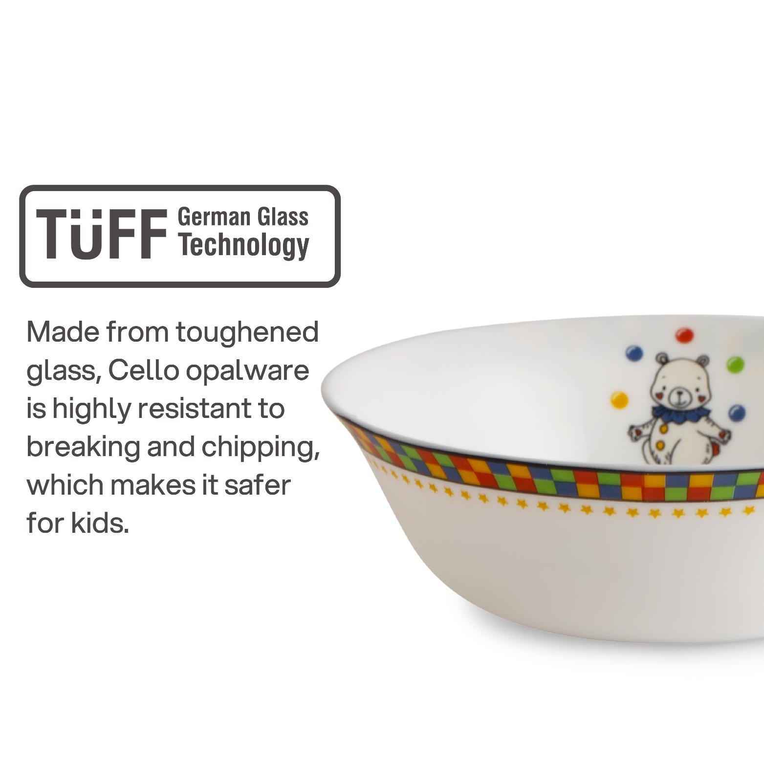 Kids Opal Snack Set, 5 Piece Circus Stars / 5 Pcs