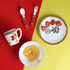 Kids Opal Snack Set, 5 Piece Circus Stars / 5 Pcs