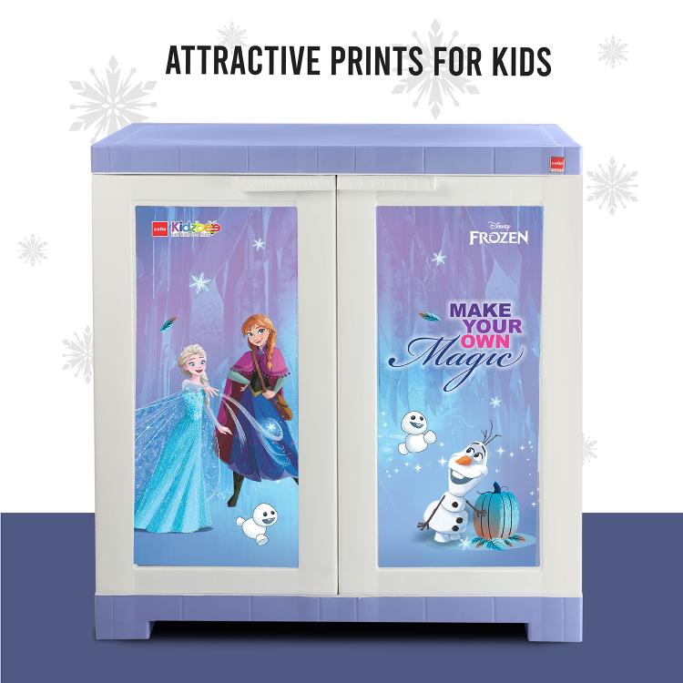 Mini Frozen Series Cupboard Purple & White Design 1