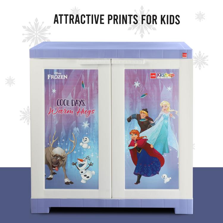 Mini Frozen Series Cupboard Purple & White Design 2