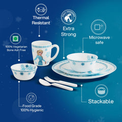 Kids Opal Dinner Set, 7 Pieces Frozen / 7Pcs